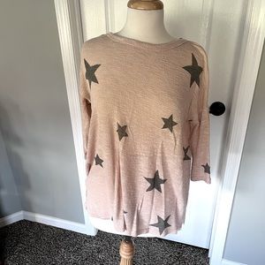 Sweater with star design